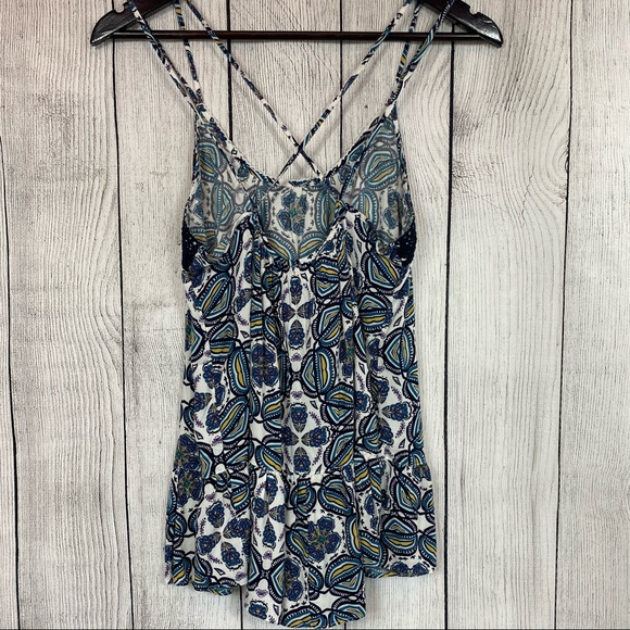 Melrose & Market Sleeveless Boho Cami Top in Small - Picture 3 of 7